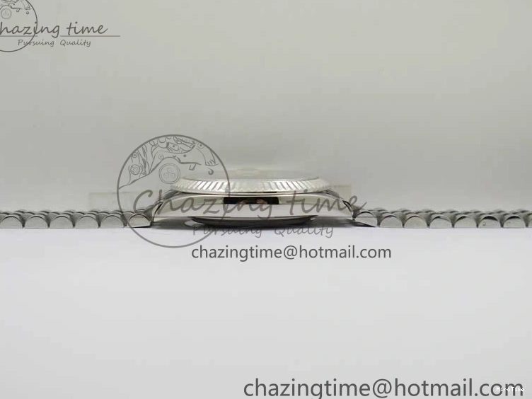 MiroTime 0101 SoftTouch DateJust 41 126334 ZF 1:1 Best Edition 904L Steel Silver Dial Stick Marker on Jubilee Bracelet A 2437